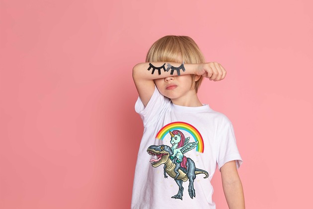 t-shirty dla chłopców Koszulka dziecięca z nadrukiem Unicozaurus