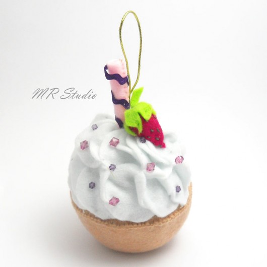 Muffin z kremem na choinkę MR Studio