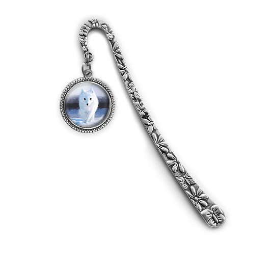 zakładki do książek Zakładka do książki - Biały lis