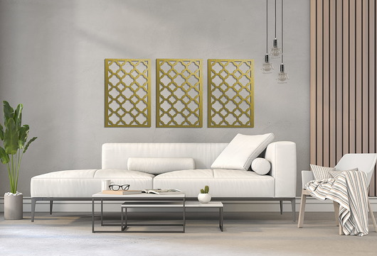 Ozdoby na ścianę DEKORACYJNE PANELE AŻUROWE, STYL MAROKAŃSKI,DEKORACJA ŚCIENNA 3D, ORNAMENT
