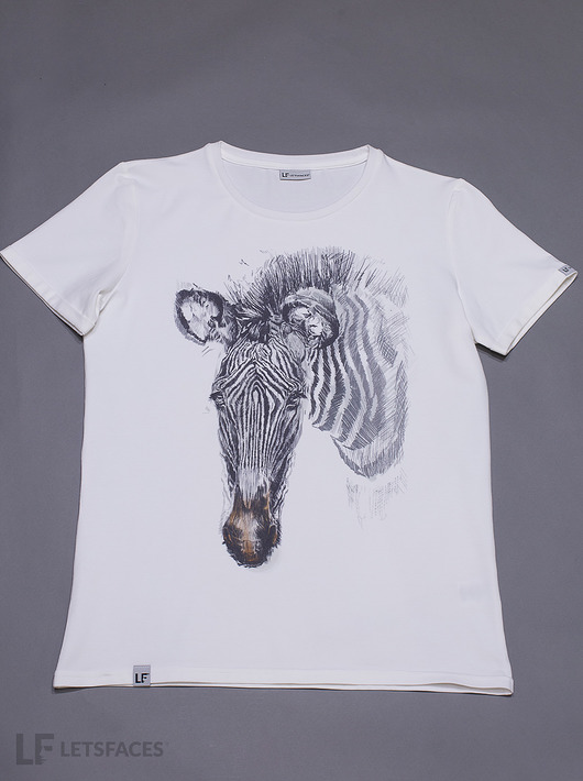 t-shirt damskie T-shirt Zebra