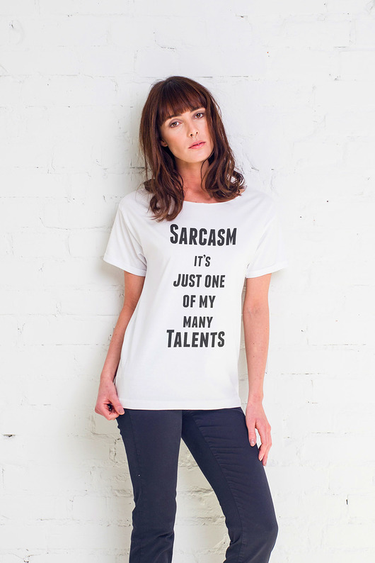 SARCASM Oversize T-shirt GAU great as You