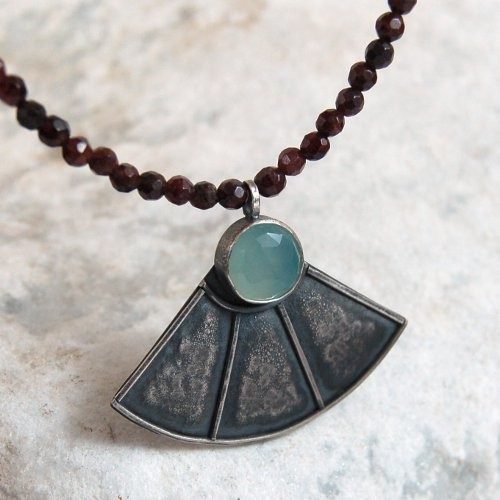chalcedon, granaty mzstudio