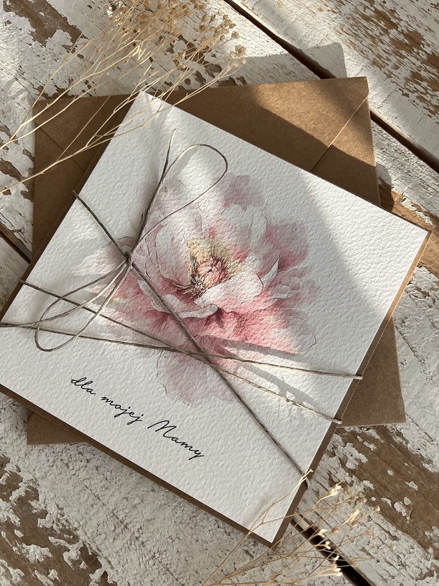 kartki scrapbooking Kartka dla mamy, na dzień matki