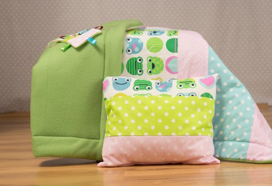 Lekki kocyk i podusia Bawełna Polarek GRATIS LalaShop