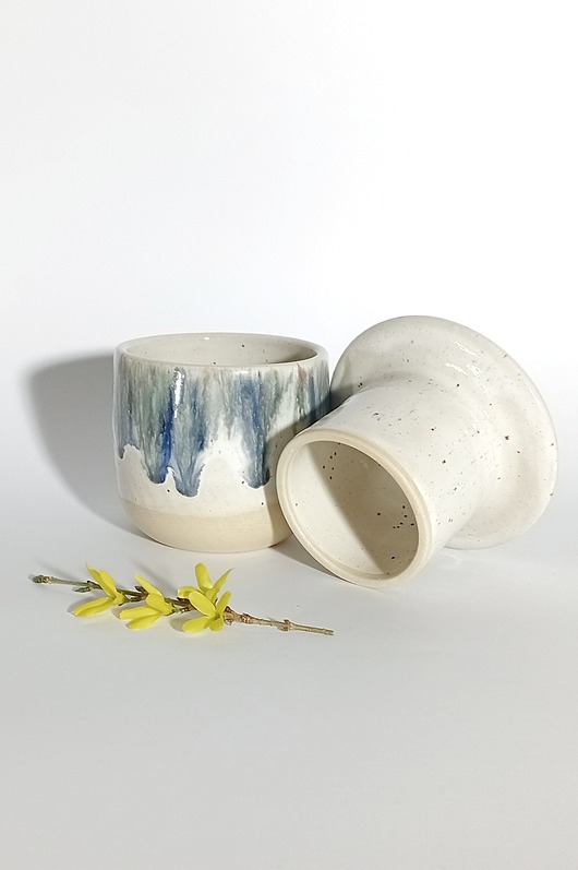 kuchnia - różne Maselnica wodna większa biała