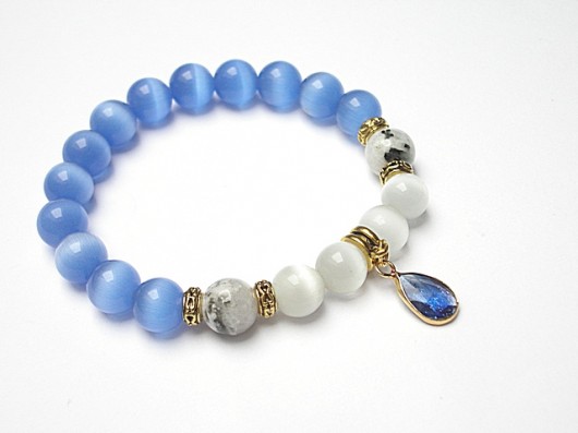 RICH arctic blue /01-2015/ - bransoletka KiKa pracownia