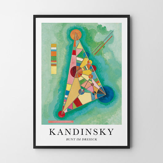 plakaty Plakat Kandinsky Bunt in Dreieck