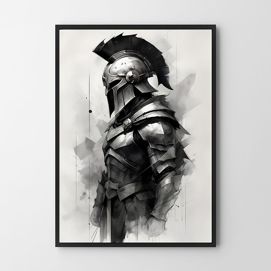 plakaty Plakat Wojownik