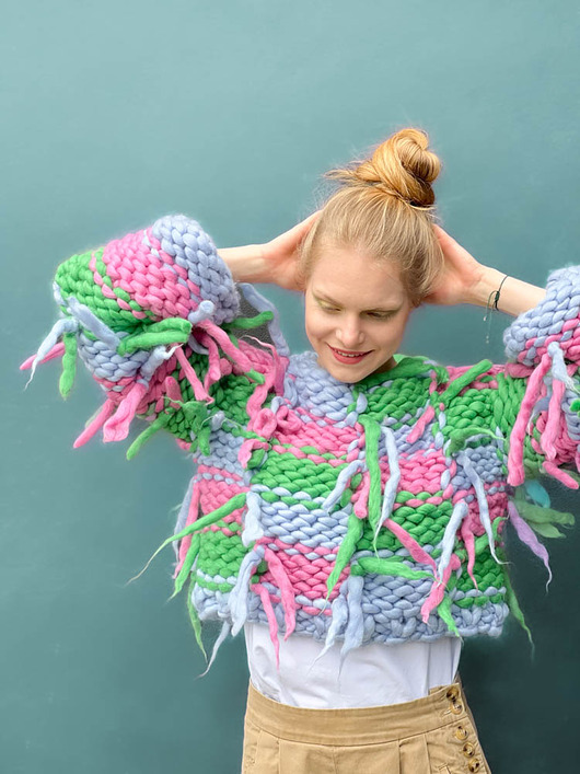 swetry damskie  100% Merino sweter na drutach
