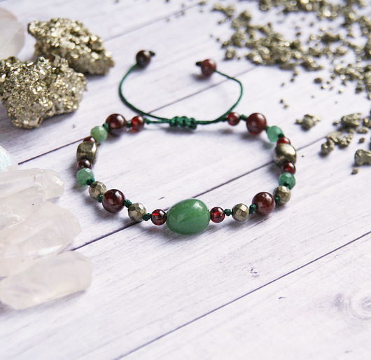 bransoletki z kamieni naturalnych Amulet - NA BRAK ENERGII, zmęczenie