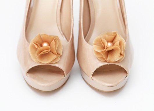 Queen of Pearls - Caramel - klipsy do butów HowDoILook