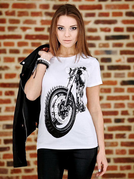 T-shirt damski UNDERWORLD Motorbike UNDERWORLD