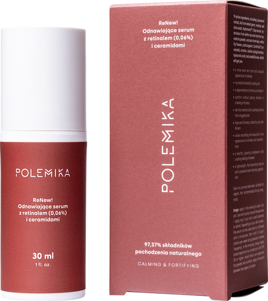 serum do twarzy ReNew! Odnawiające serum z retinalem (0,06%) i ceramidami, 30 ml