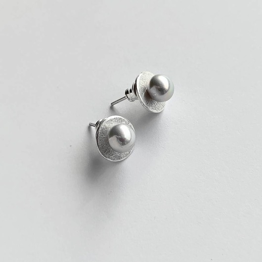 kolczyki z kamieniami Kolczyki OKRĄG