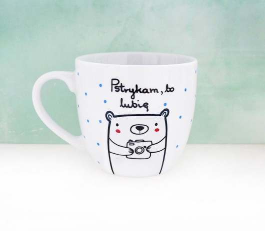 Pstrykam, bo lubię - kubek XL miamilu