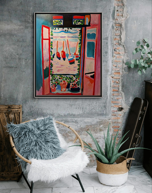 obrazy Obraz akryl na płótnie Otwarte okno Henri Matisse