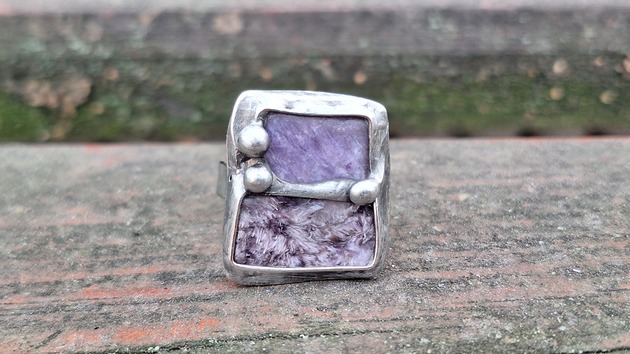 pierścionki - różne Czaroity - pierścionek regulowany