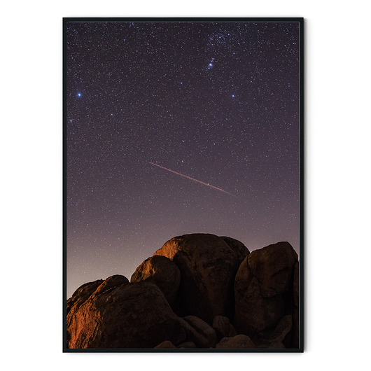Plakat skandynawski Gwiazdzista noc w Joshua Tree myscandi