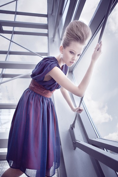 Light chiffon dress 34 Kasia Zapała