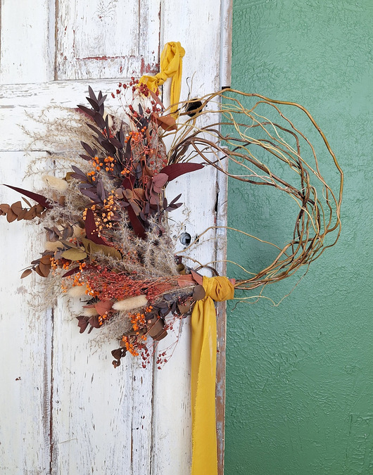 wianki Wianek naturalny "Szept Cynamonowego Wiatru"