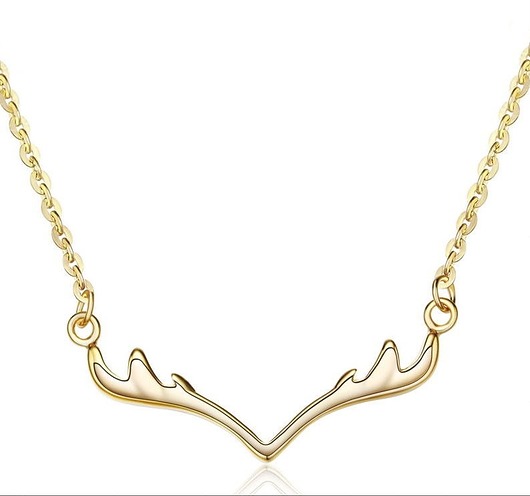 NASZYJNIK RENIFER SREBRO 925 POZŁACANE Coccola JEWELLERY