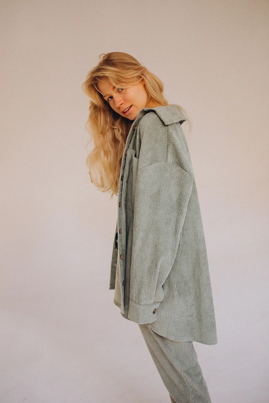 koszule damskie  Koszula sztruksowa Totally