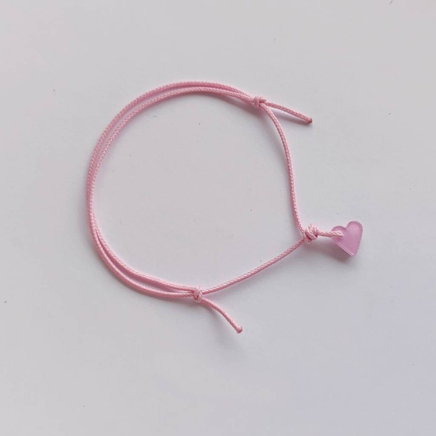 bransoletki na sznurku Serduszko  bransoletka
