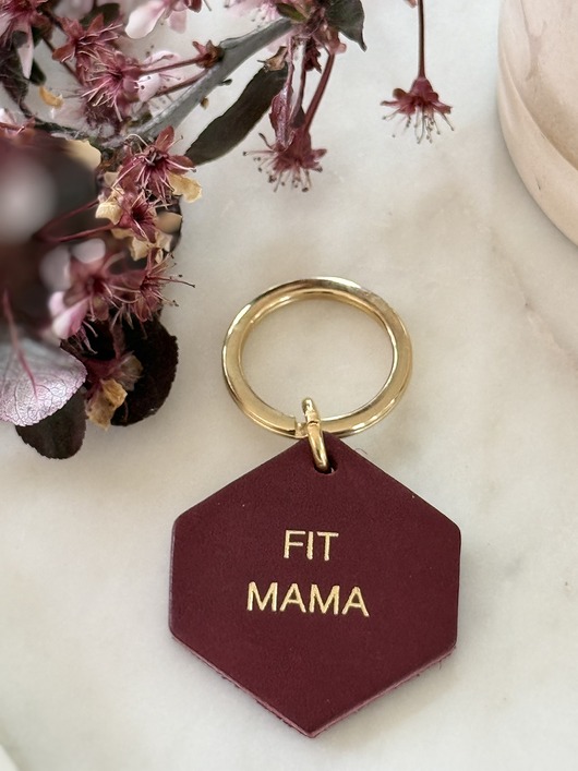 breloki Brelok skórzany "Fit Mama"