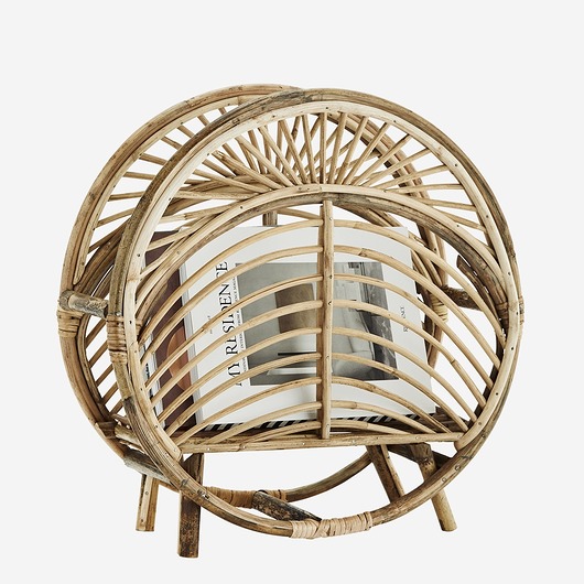 Gazetnik bambusowy boho Cane 49cm Home Design