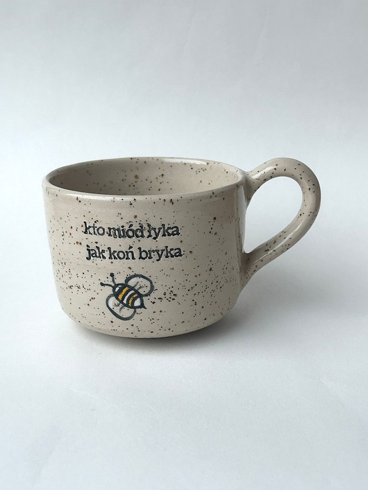 kubki Kubek ceramiczny Pszczółka