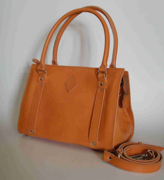 Kuferek soczysty pomarańcz Rozwadowska Bags