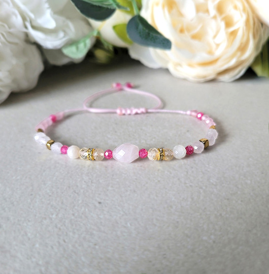 bransoletki z kamieni naturalnych MIŁOŚĆ- Bransoletka na miłość i obfitość