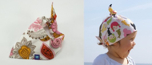 Chustka bandana na szyję, głowę KWIATY  Little Sophie