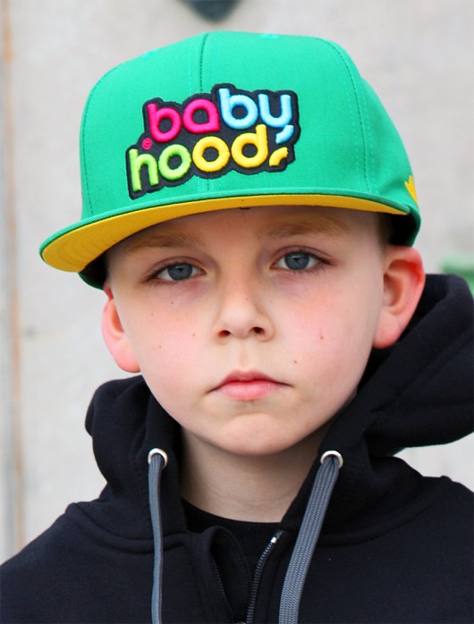 CZAPKA SNAPBACK BABYHOOD UNITED COLOURS Green babyhood