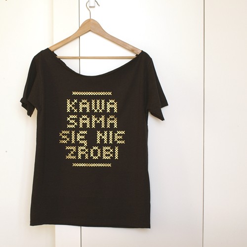 Kawa sama Gold Oversize ONE MUG A DAY