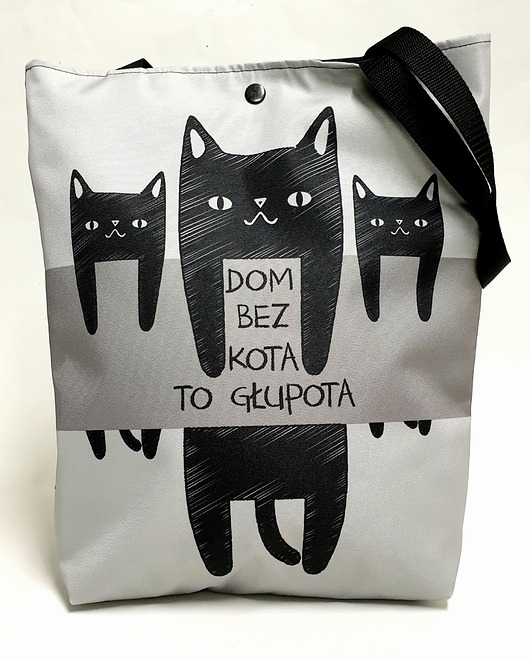 Duża torba z kotami Gaul Designs