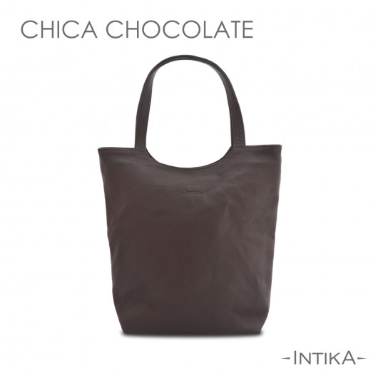 INTIKA torba skórzana CHICA CHOCOLATE INTIKA