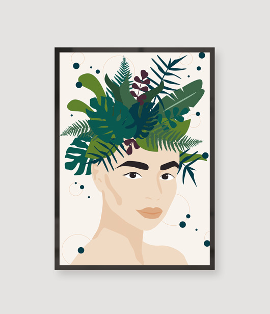 grafiki i ilustracje Jungle A3