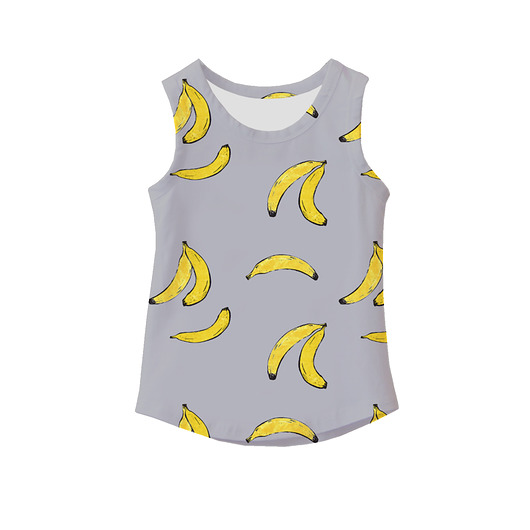tank top banany szary Pocopato