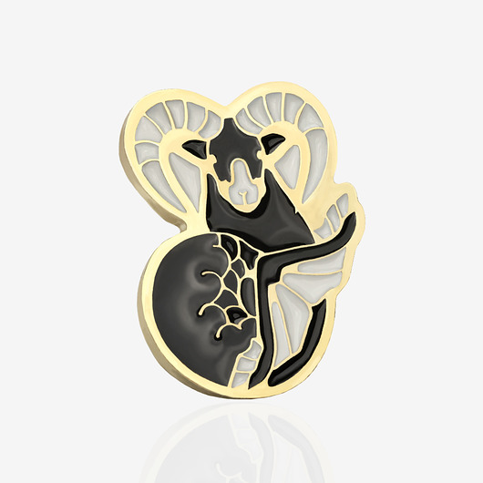 przypinki Pins znak zodiaku "Koziorożec"