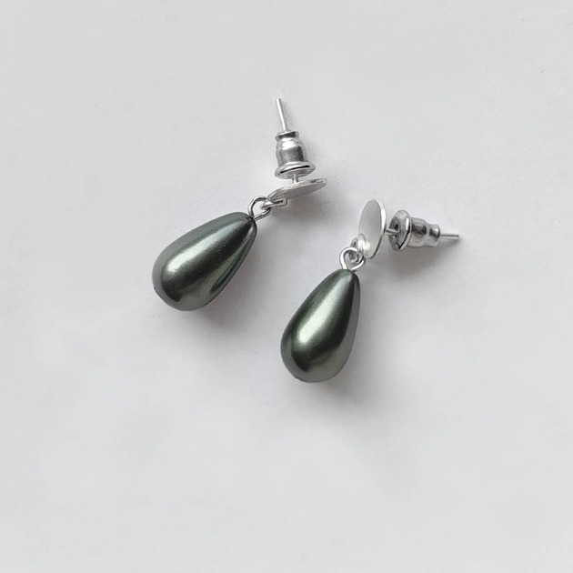 kolczyki z kamieniami Kolczyki OKRĄG