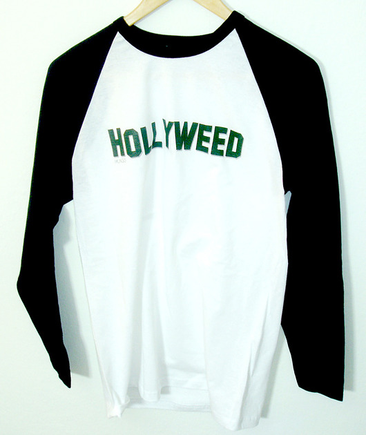 HOLLYWEED - longsleeve czarny rękaw MUNGO