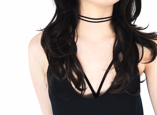 EFFY choker obroża na szyję naszyjnik KYOUSTUFF