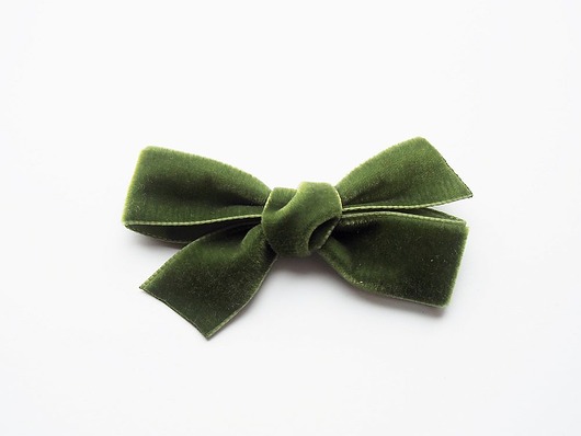 Spinka do włosów kokarda VELVET BOW  Momilio