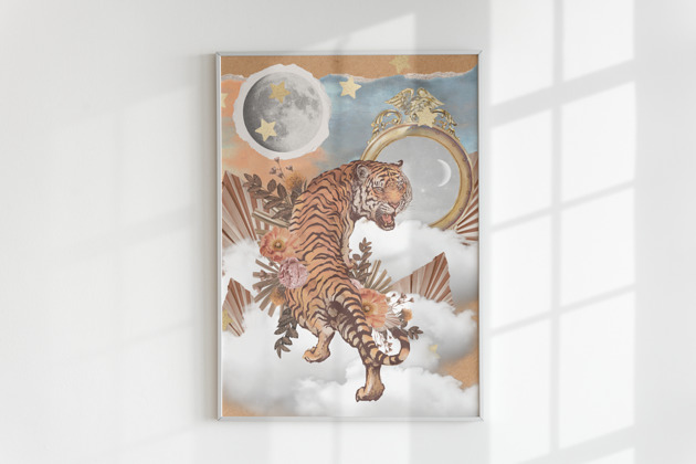 plakaty Plakat KICIUŚ (KOLAŻ)