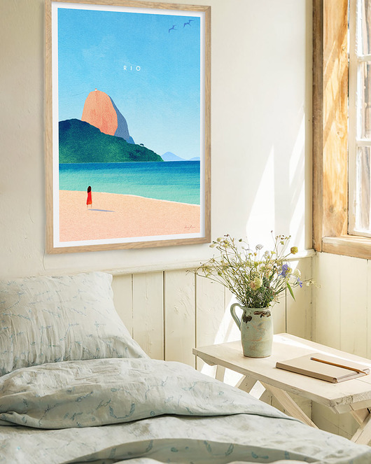 plakaty Rio De Janeiro Brazylia - Głowa Cukru - plakat fine art