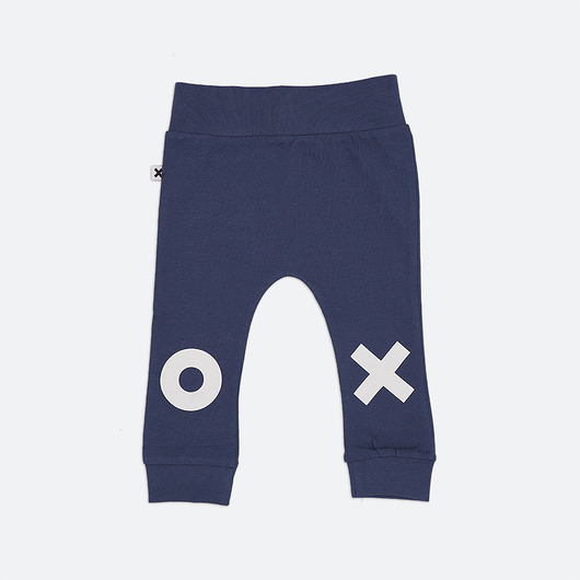 spodnie dla niemowlaka BABY BAGGY CROWN BLUE 0-3 M