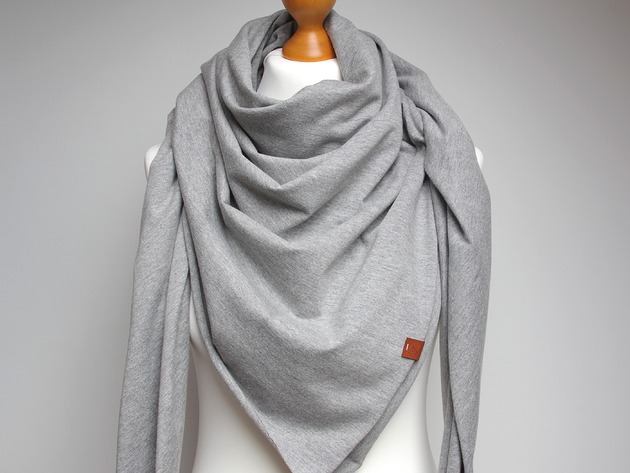 szale damskie DUŻA bawełniana chusta damska, modna chusta damska na wiosnę