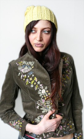 Zielona marynarka Mademoiselle Patrini